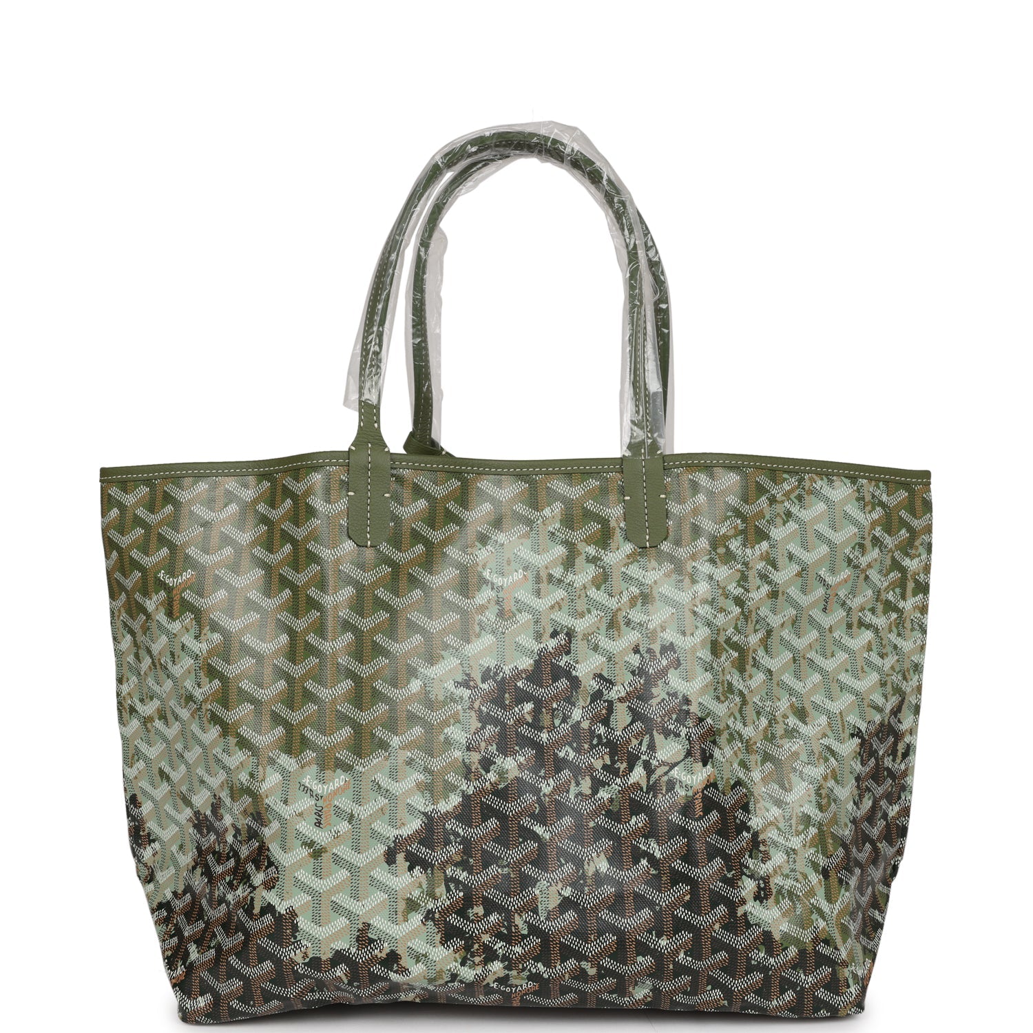 On Sale Goyard St. Louis PM Canopee Green Goyardine Canvas Palladium Hardware